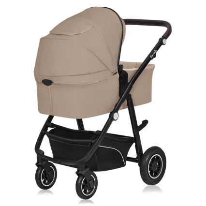 Lionelo - Kombinerad barnvagn 3-i-1 BIANKA Beige Sand