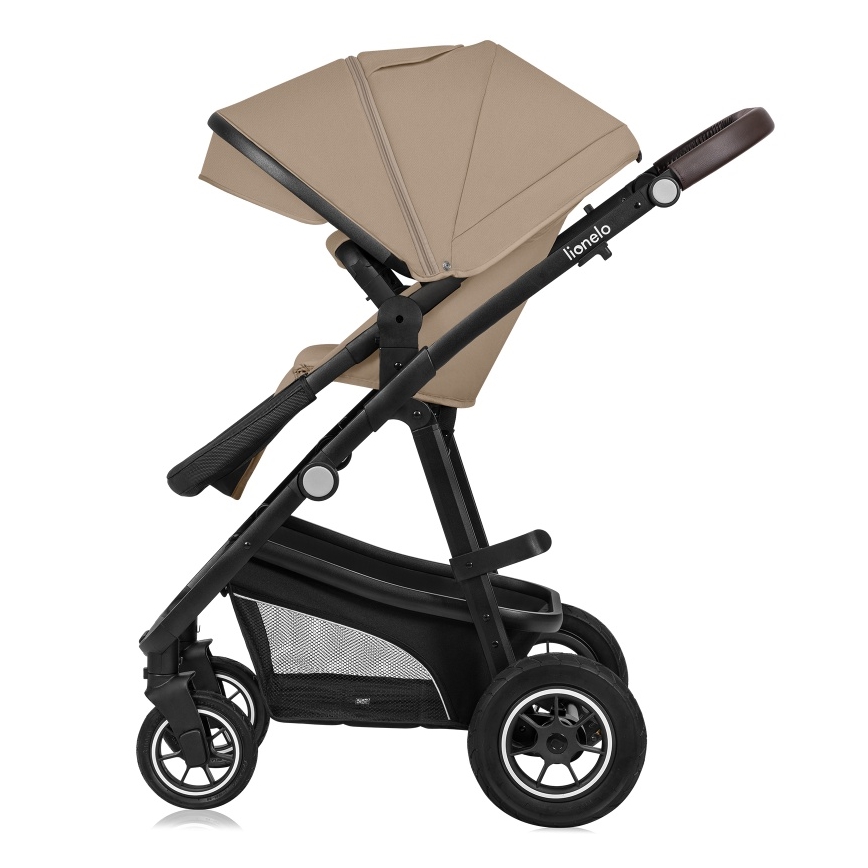 Lionelo - Kombinerad barnvagn 3-i-1 BIANKA Beige Sand