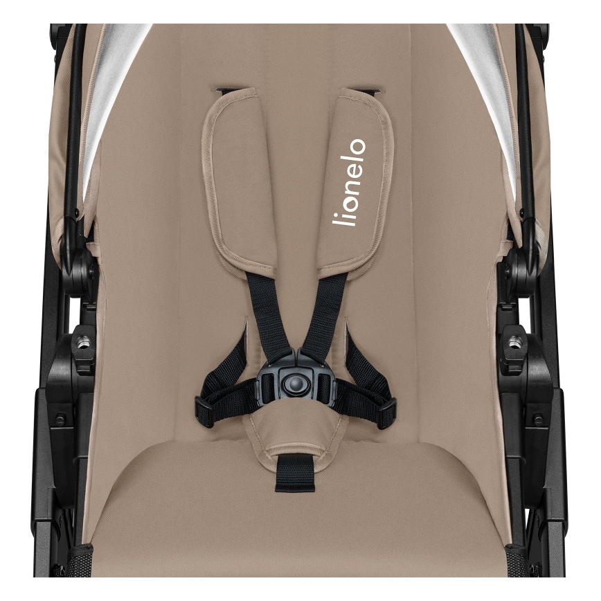 Lionelo - Kombinerad barnvagn 3-i-1 BIANKA Beige Sand