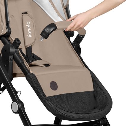 Lionelo - Kombinerad barnvagn 3-i-1 BIANKA Beige Sand