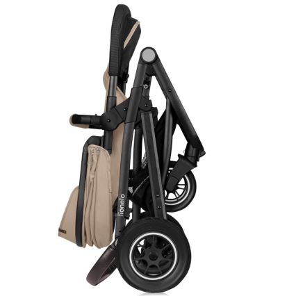 Lionelo - Kombinerad barnvagn 3-i-1 BIANKA Beige Sand