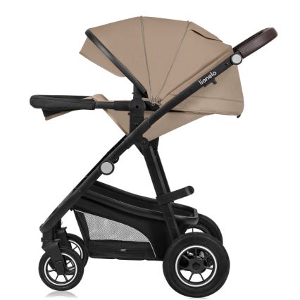 Lionelo - Kombinerad barnvagn 3-i-1 BIANKA Beige Sand
