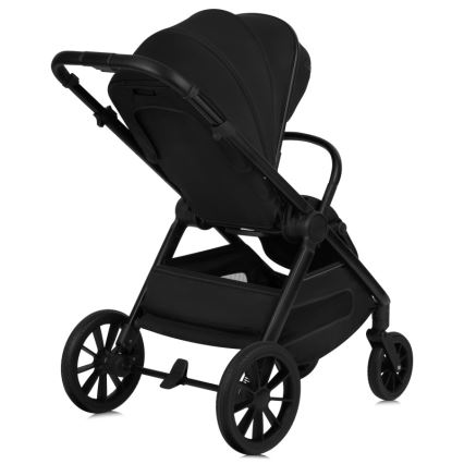 Lionelo - Kombinerad barnvagn 3-i-1 LAYLA Black Onyx
