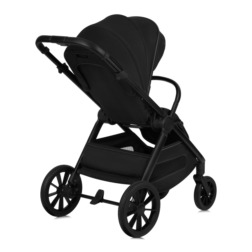 Lionelo - Kombinerad barnvagn 3-i-1 LAYLA Black Onyx