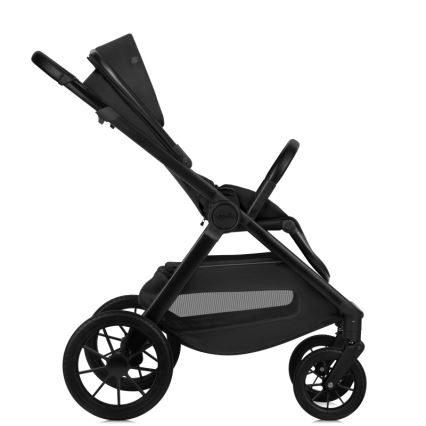 Lionelo - Kombinerad barnvagn 3-i-1 LAYLA Black Onyx