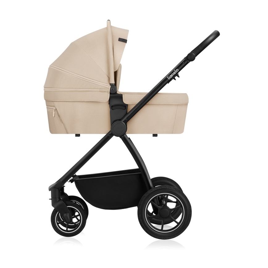 Lionelo - Kombinerad barnvagn 3-i-1 MERIL Sandbeige