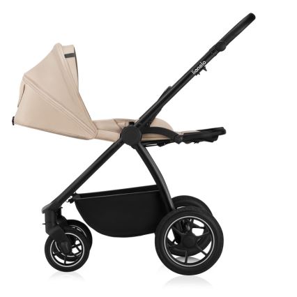 Lionelo - Kombinerad barnvagn 3-i-1 MERIL Sandbeige