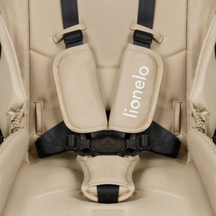 Lionelo - Kombinerad barnvagn 3-i-1 MERIL Sandbeige