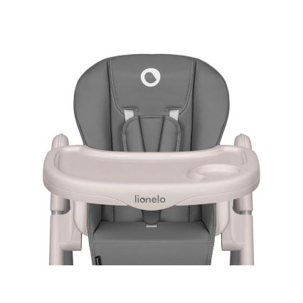 Lionelo - Matstol för barn ZANNA grå