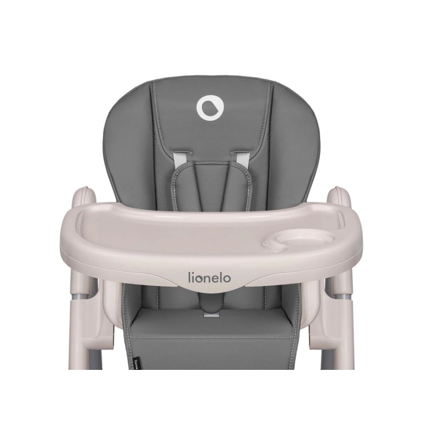 Lionelo - Matstol för barn ZANNA grå