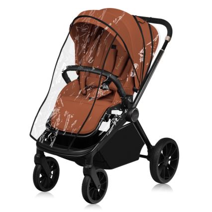 Lionelo - MIKA PLUS 3-i-1 kombivagn, rostbrun