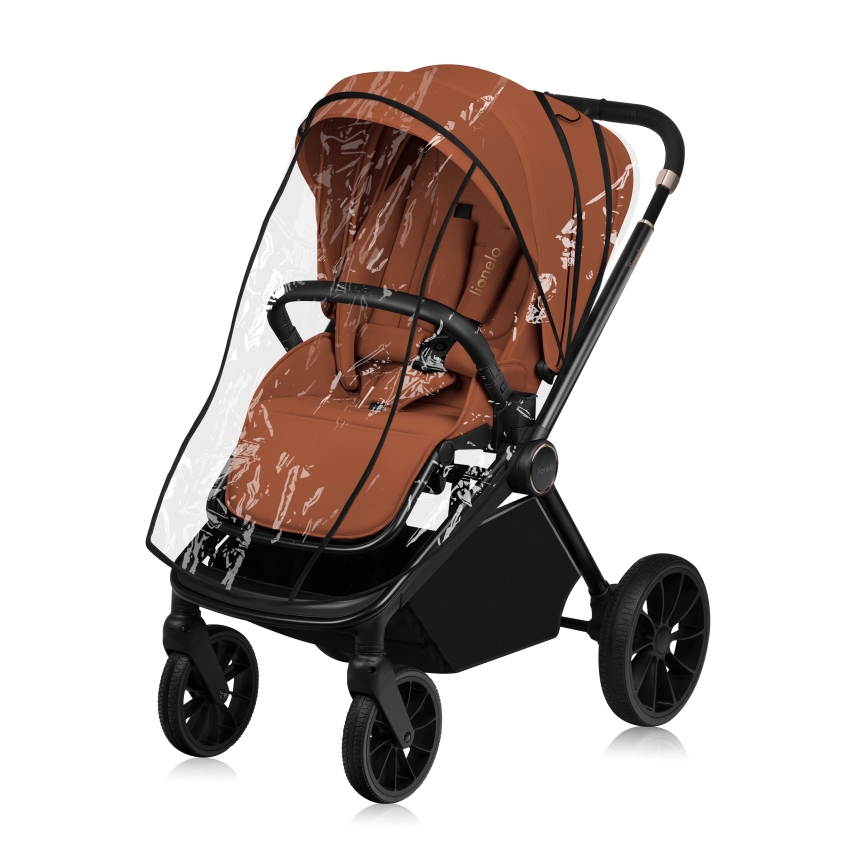 Lionelo - MIKA PLUS 3-i-1 kombivagn, rostbrun
