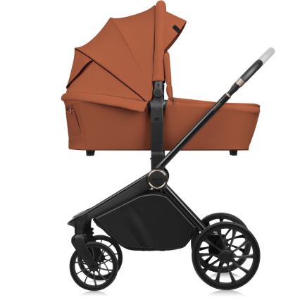 Lionelo - MIKA PLUS 3-i-1 kombivagn, rostbrun