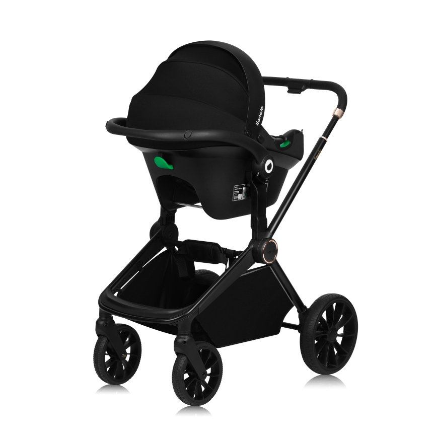 Lionelo - MIKA PLUS 3-i-1 kombivagn, rostbrun