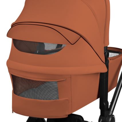 Lionelo - MIKA PLUS 3-i-1 kombivagn, rostbrun
