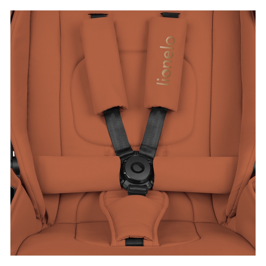 Lionelo - MIKA PLUS 3-i-1 kombivagn, rostbrun