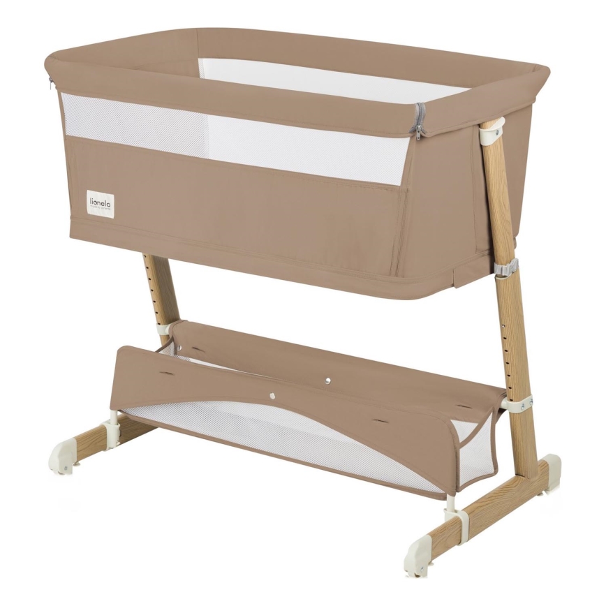 Lionelo - Omvandlingsbar spjälsäng 5-i-1 THOMI PLUS Beige Karamell
