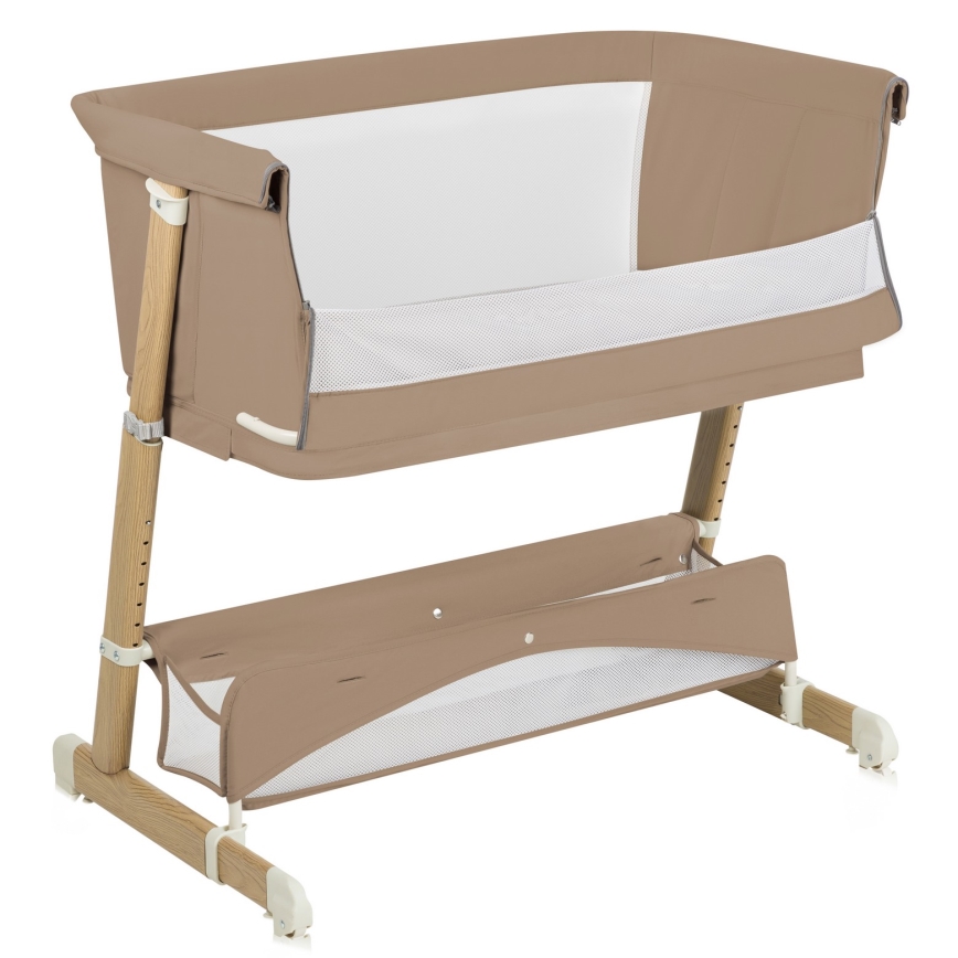 Lionelo - Omvandlingsbar spjälsäng 5-i-1 THOMI PLUS Beige Karamell