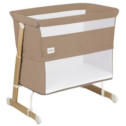 Lionelo - Omvandlingsbar spjälsäng 5-i-1 THOMI PLUS Beige Karamell