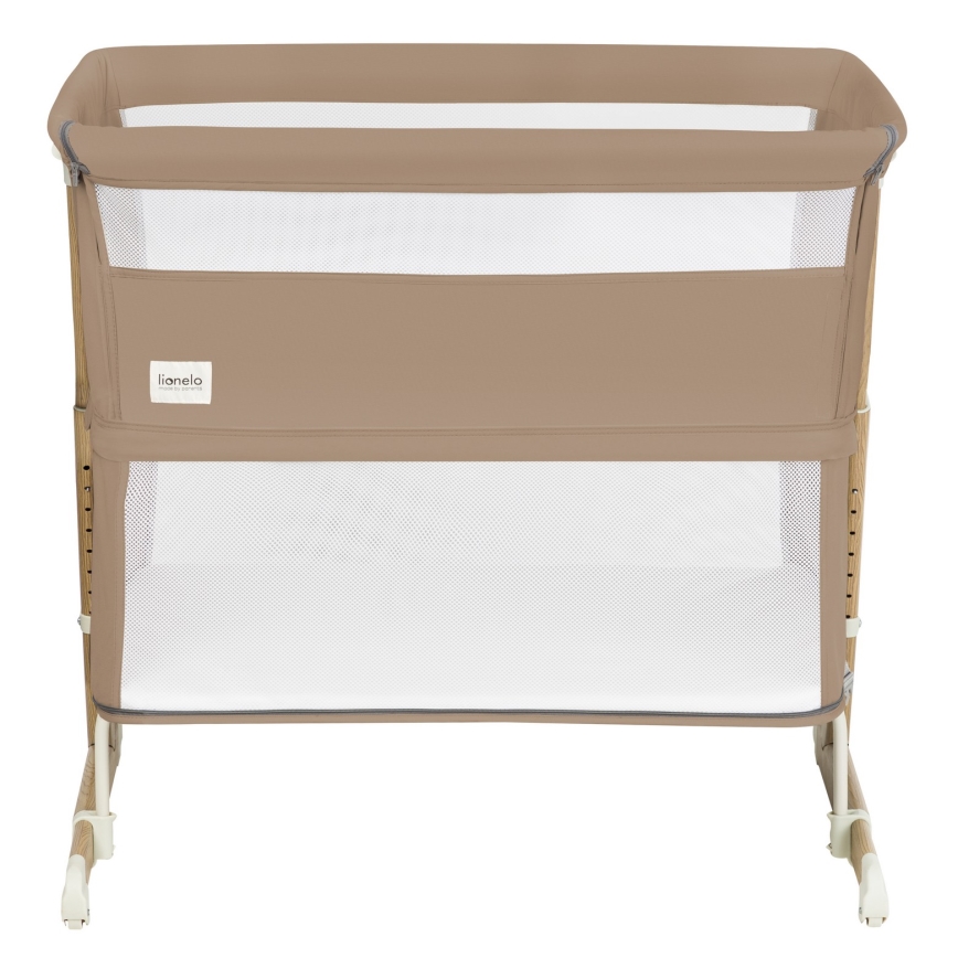 Lionelo - Omvandlingsbar spjälsäng 5-i-1 THOMI PLUS Beige Karamell