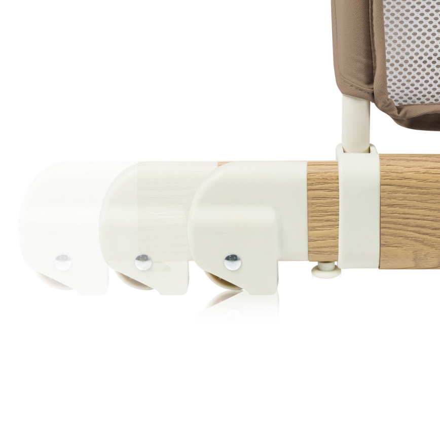 Lionelo - Omvandlingsbar spjälsäng 5-i-1 THOMI PLUS Beige Karamell