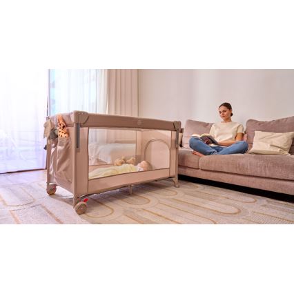 Lionelo - Resesäng 3-i-1 ELLEN Beige Sand