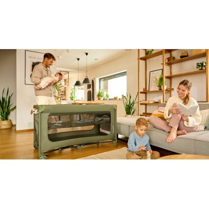 Lionelo - Resesäng JASMIN EASY FOLD Olivgrön