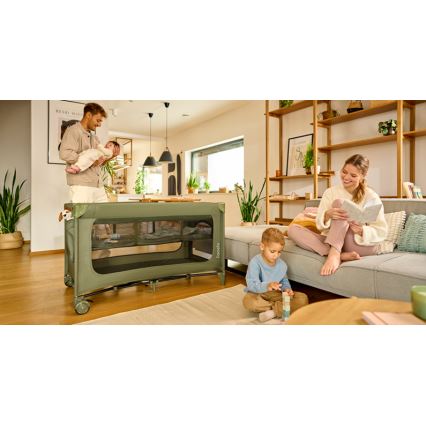 Lionelo - Resesäng JASMIN EASY FOLD Olivgrön