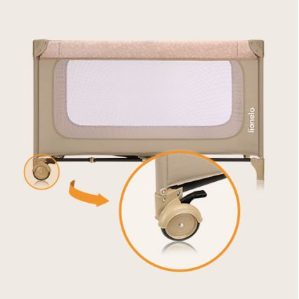 Lionelo - Resesäng JASMIN EASY FOLD sandbeige