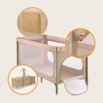Lionelo - Resesäng JASMIN EASY FOLD sandbeige