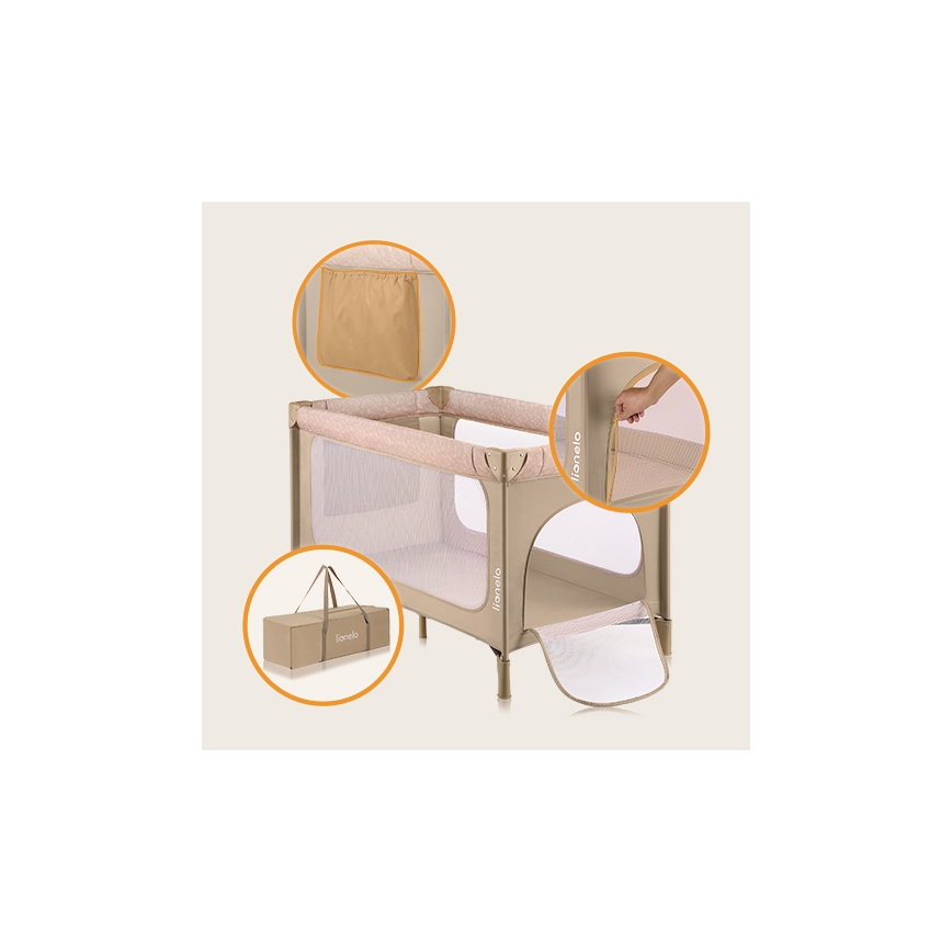 Lionelo - Resesäng JASMIN EASY FOLD sandbeige