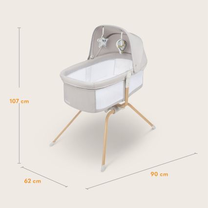 Lionelo - Resesäng MALIN EVO Beige Natural