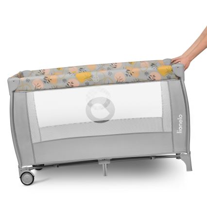 Lionelo - Resesäng STEFI PLUS, rosa/gul