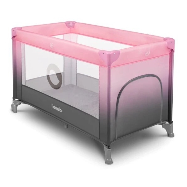 Lionelo - Resesäng STEFI rosa/grå