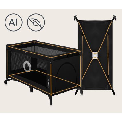 Lionelo - Resesäng STEFI Svart Carbon