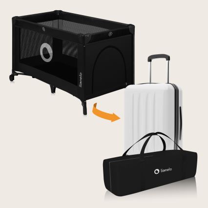 Lionelo - Resesäng STEFI Svart Carbon