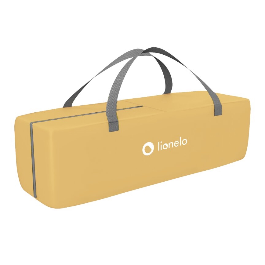 Lionelo - Resesäng SVEN PLUS grå/gul
