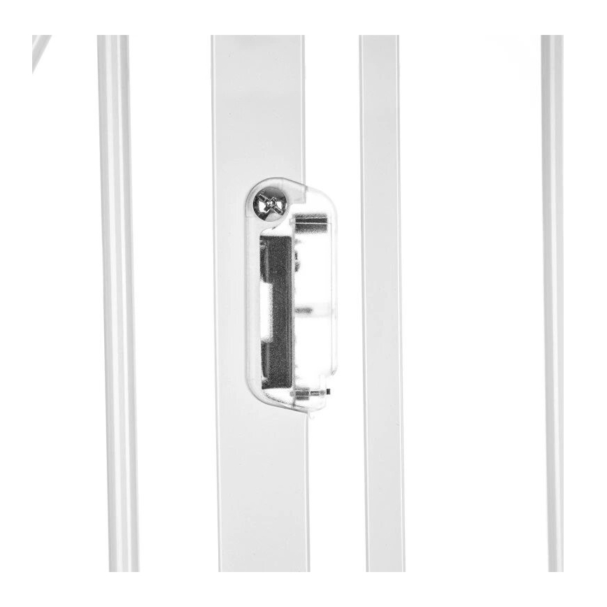 Lionelo - Säkerhetsbarriär TRUUS SLIM LED 1xAAA vit