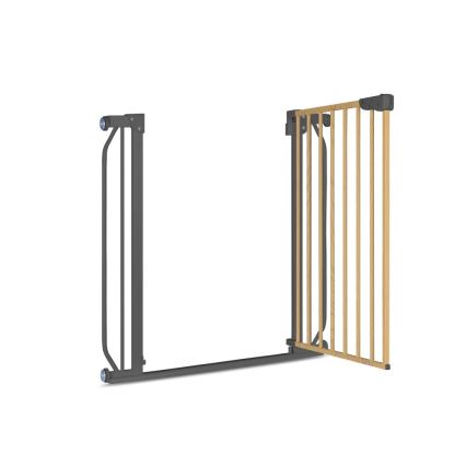 Lionelo - Säkerhetsbarriär TRUUS SLIM svart/beige