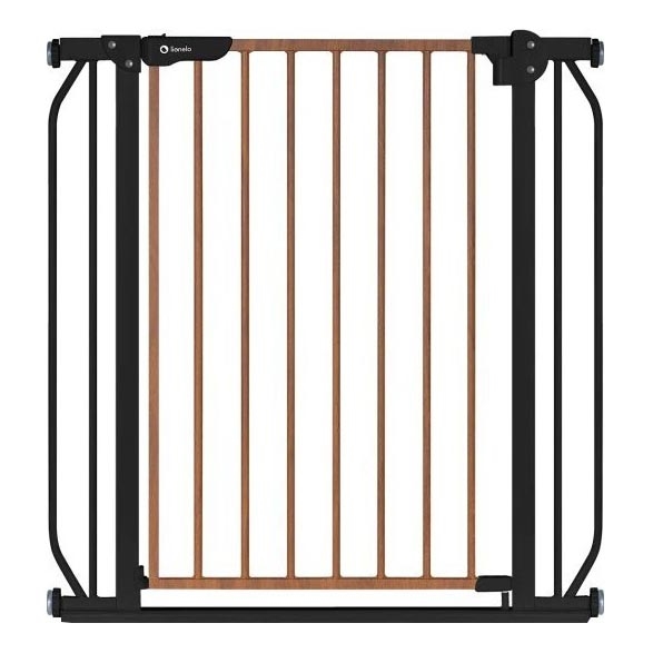 Lionelo - Säkerhetsbarriär TRUUS SLIM svart/brun