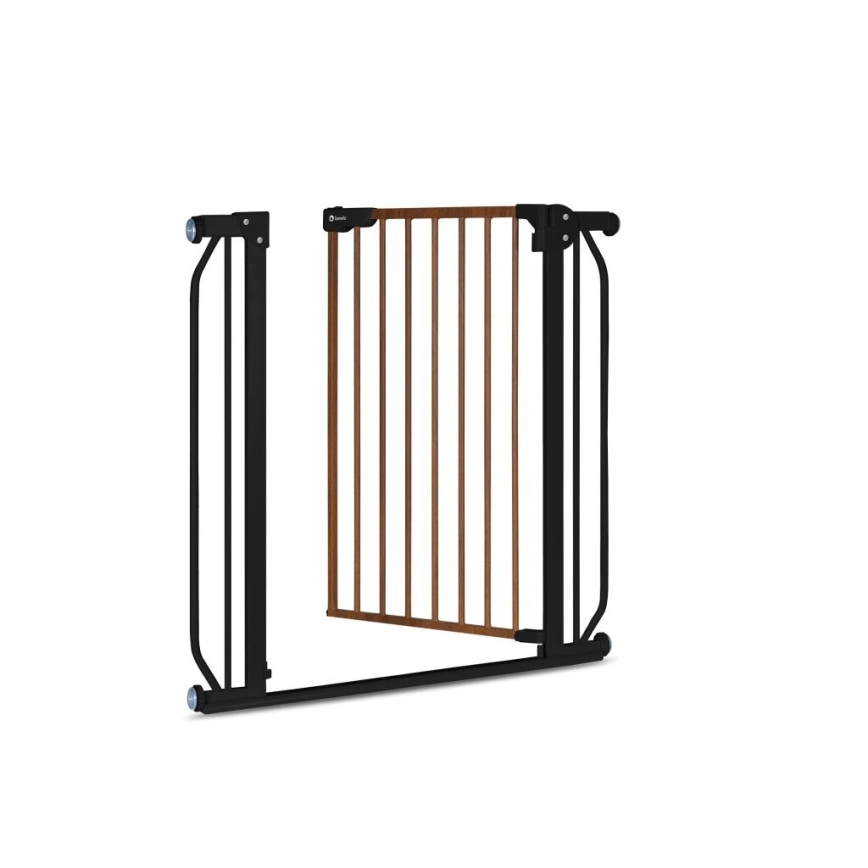 Lionelo - Säkerhetsbarriär TRUUS SLIM svart/brun