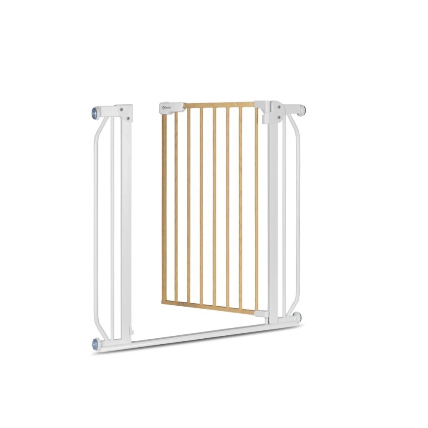 Lionelo - Säkerhetsbarriär TRUUS SLIM vit/beige