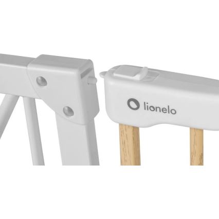 Lionelo - Säkerhetsbarriär TRUUS SLIM vit/beige
