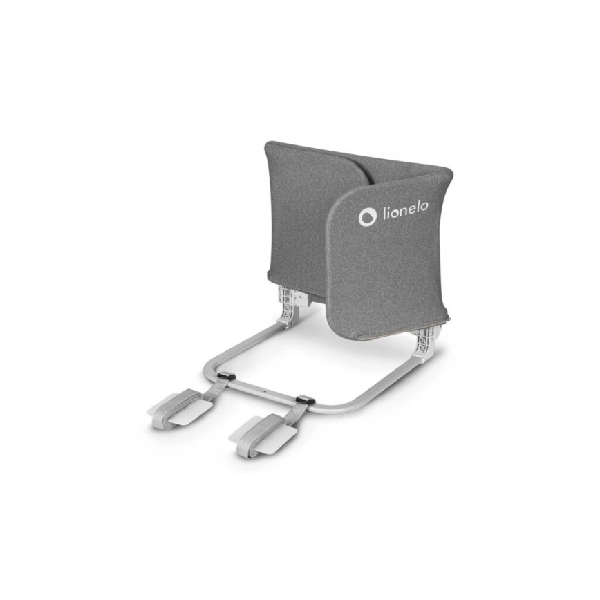 Lionelo - Säkerhetssängbarriär LORA mörk