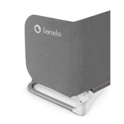 Lionelo - Säkerhetssängbarriär LORA mörk