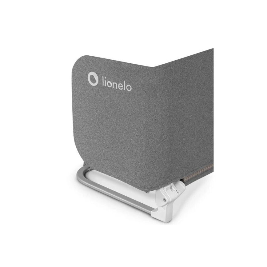 Lionelo - Säkerhetssängbarriär LORA mörk