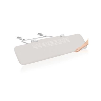 Lionelo - Säkerhetssängbarriär LORA XL grå