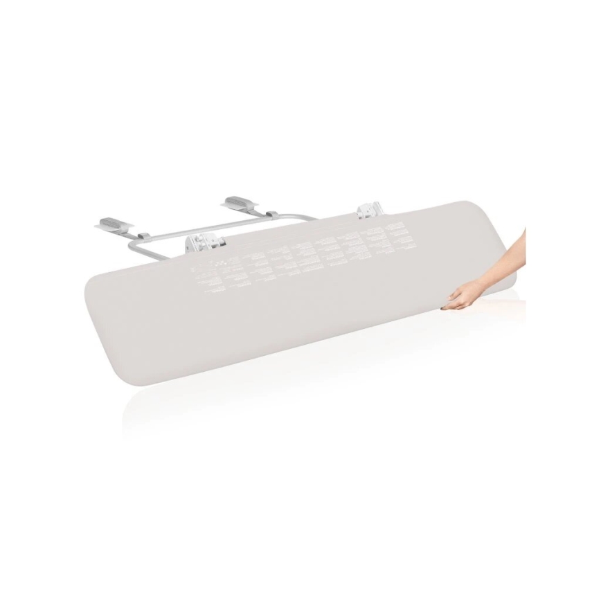 Lionelo - Säkerhetssängbarriär LORA XL grå