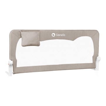 Lionelo - Sängskyddsbarriär HANNA Beige Melange
