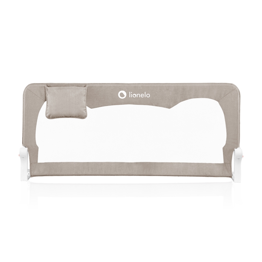 Lionelo - Sängskyddsbarriär HANNA Beige Melange